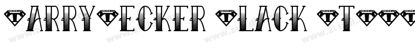 LarryBecker Black It字体转换